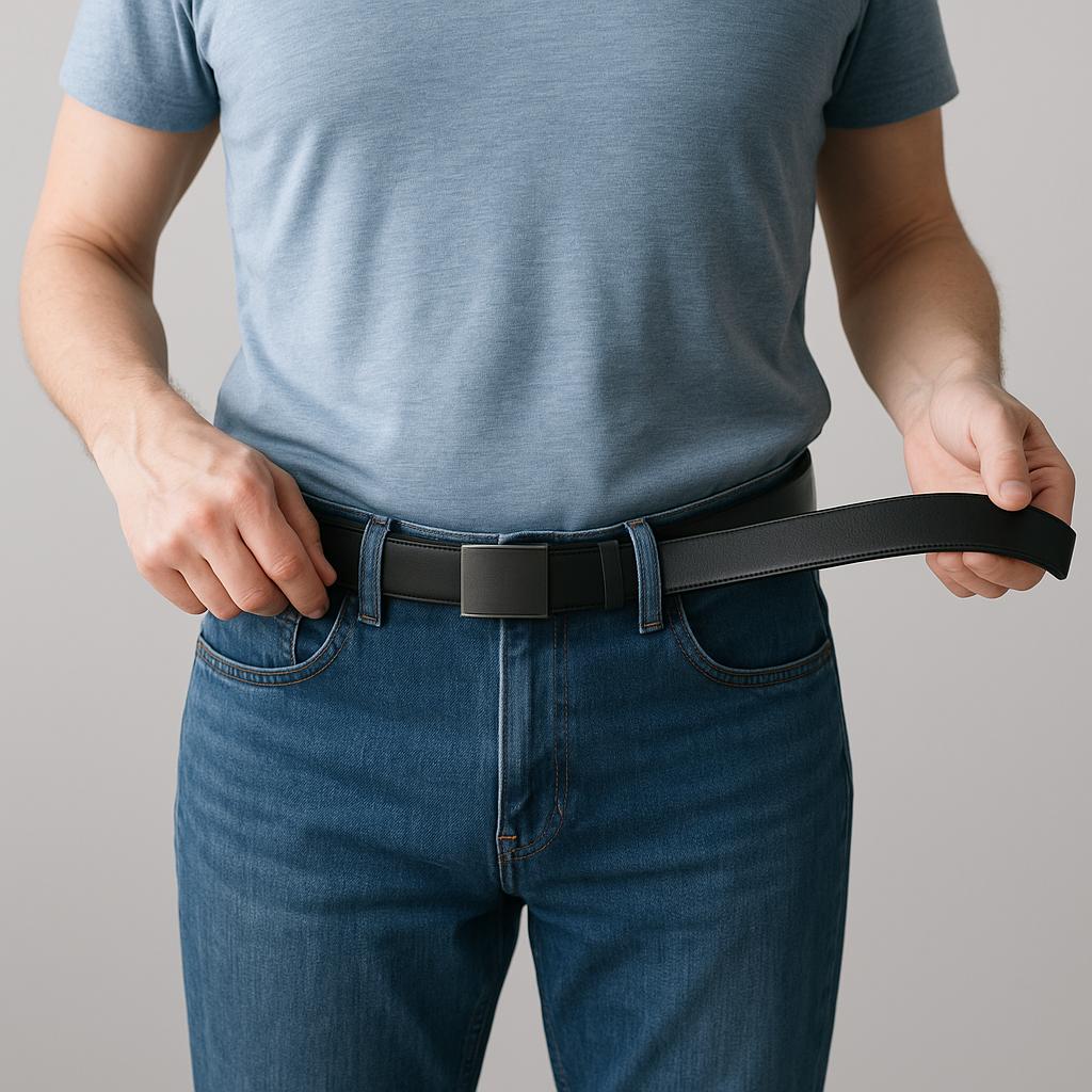 Waarom een riem zonder gaatjes ideaal is voor mensen die afvallen