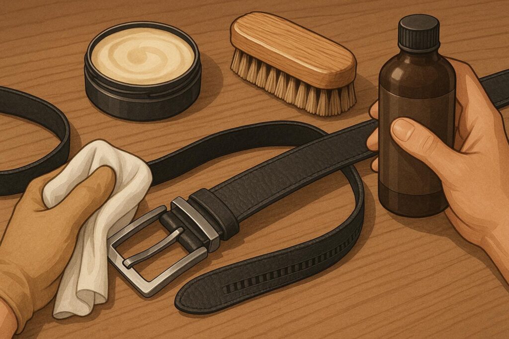 Hoe onderhoud je een riem zonder gaatjes goed Tips voor langdurig gebruik