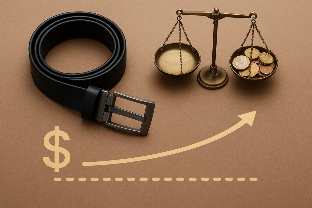 Wat kost een goede riem zonder gaatjes? Prijs vs kwaliteit