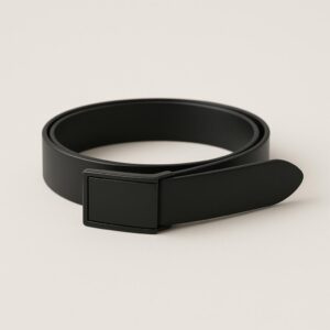 Minimalistische stijl? Kies voor een riem zonder gaatjes