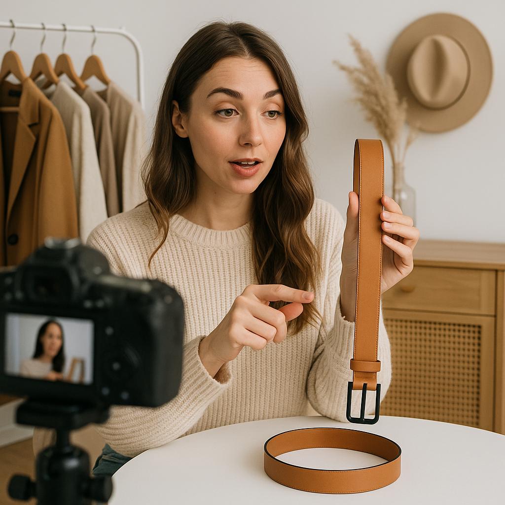 Modeblogger reviewt onze riem zonder gaatjes | Comfort & stijl