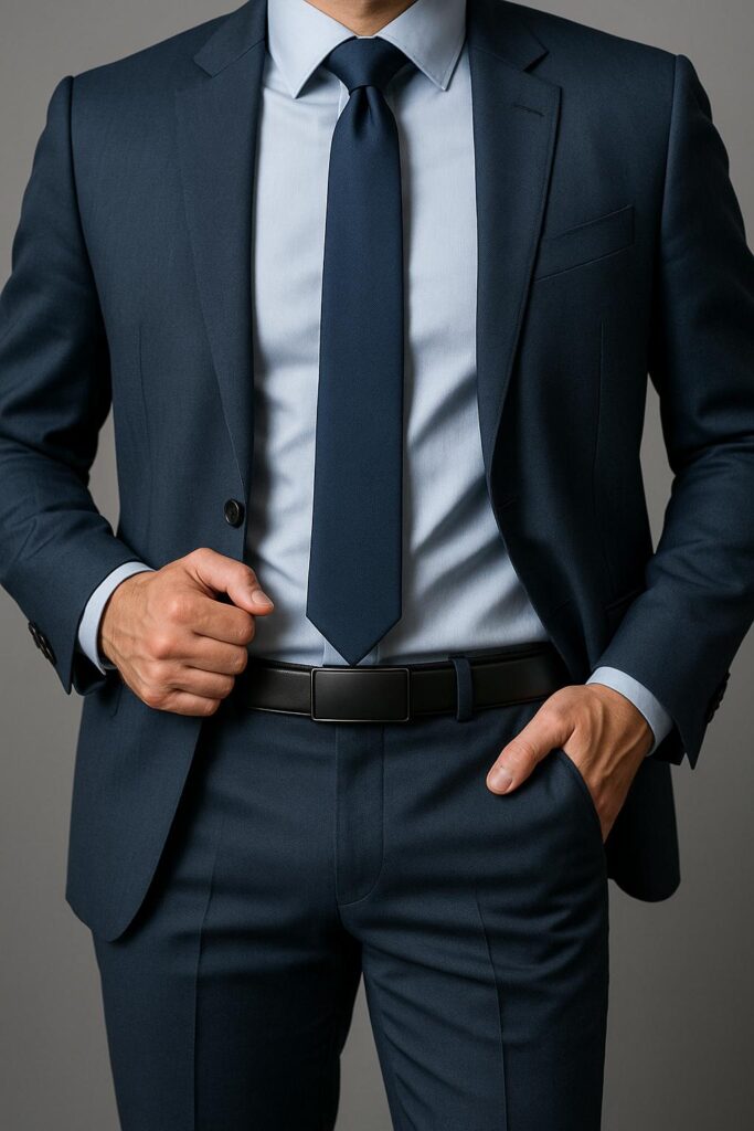 De rol van riemen zonder gaatjes in de zakelijke mode