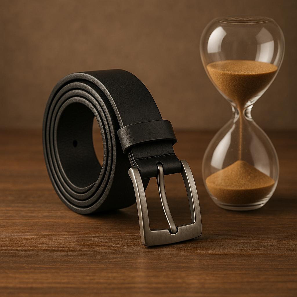 Wat is de levensduur van een riem zonder gaatjes