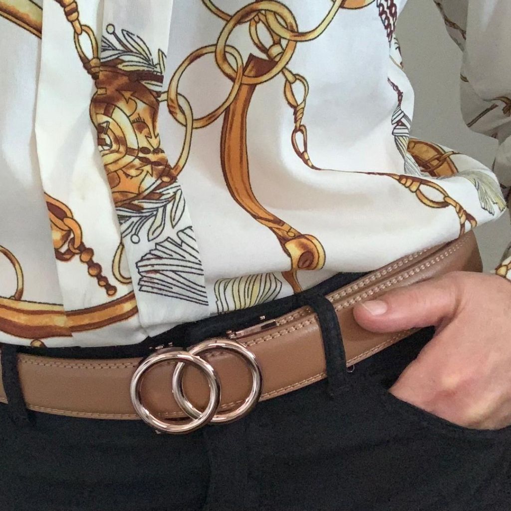 bruine dames riem