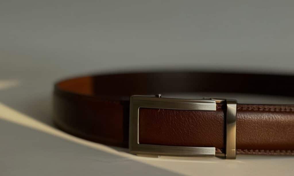 Wat is een riem zonder gaatjes?