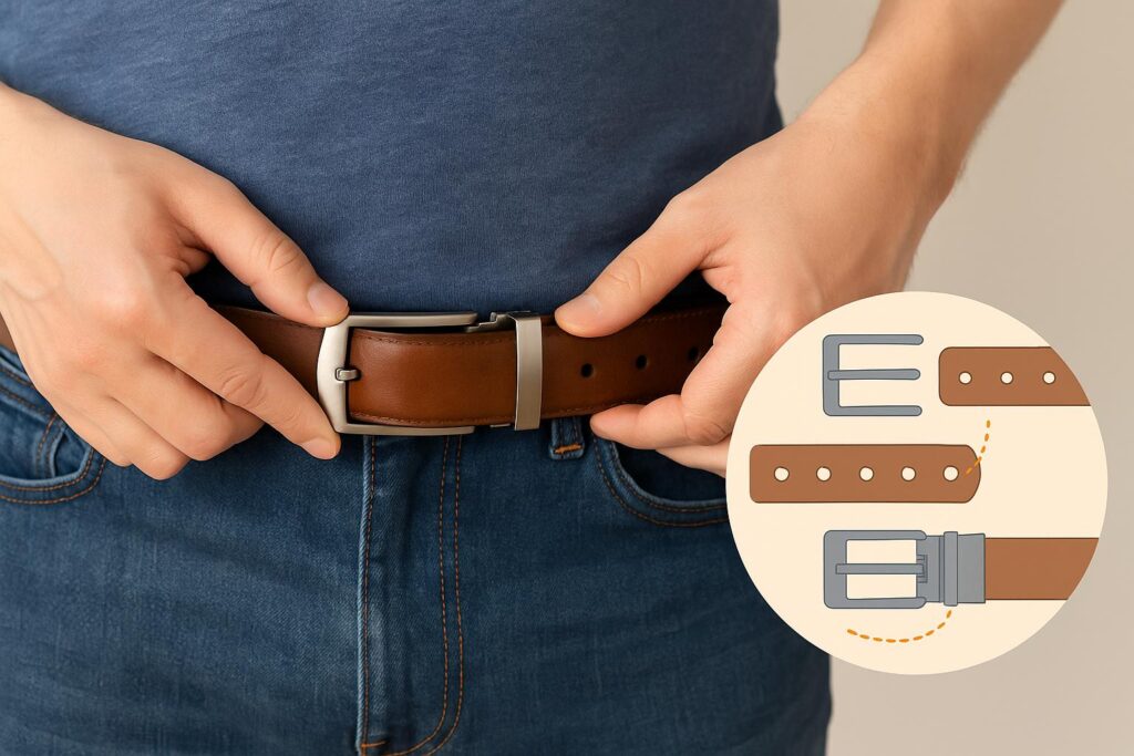 Wat maakt een riem zonder gaatjes comfortabeler dan andere