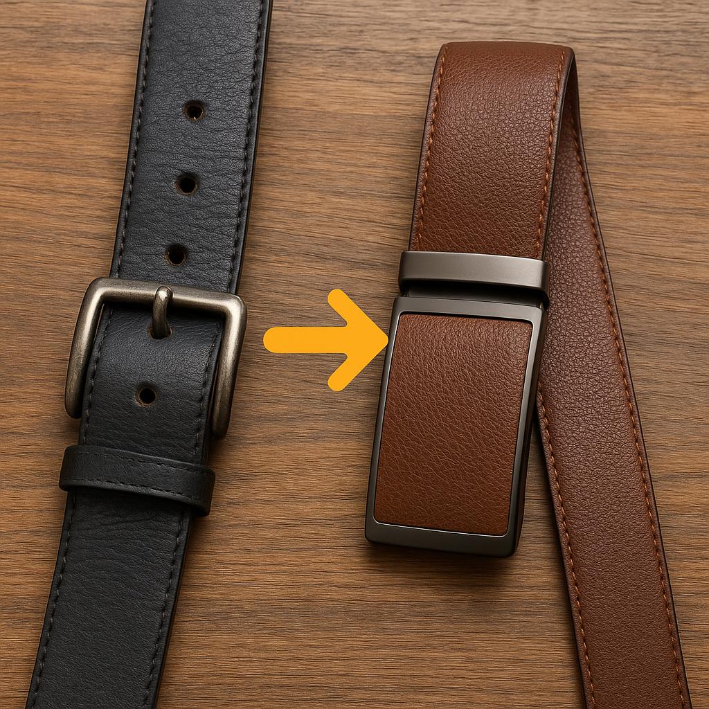 Waarom jouw oude riem vervangen door een gatenloze riem 7 voordelen