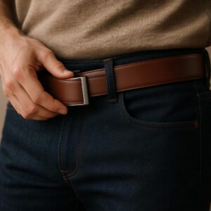 Waarom een gatenloze riem geen modegril is - de voordelen