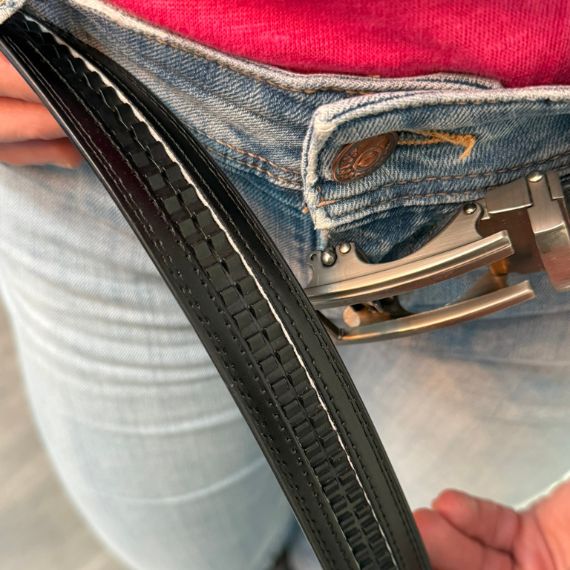 ratchet riem zonder gaatjes verstellen per millimeter